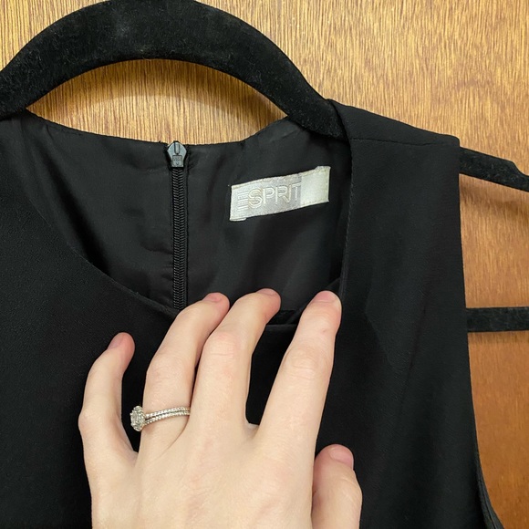 Vintage Esprit Little Black Dress - Picture 3 of 4